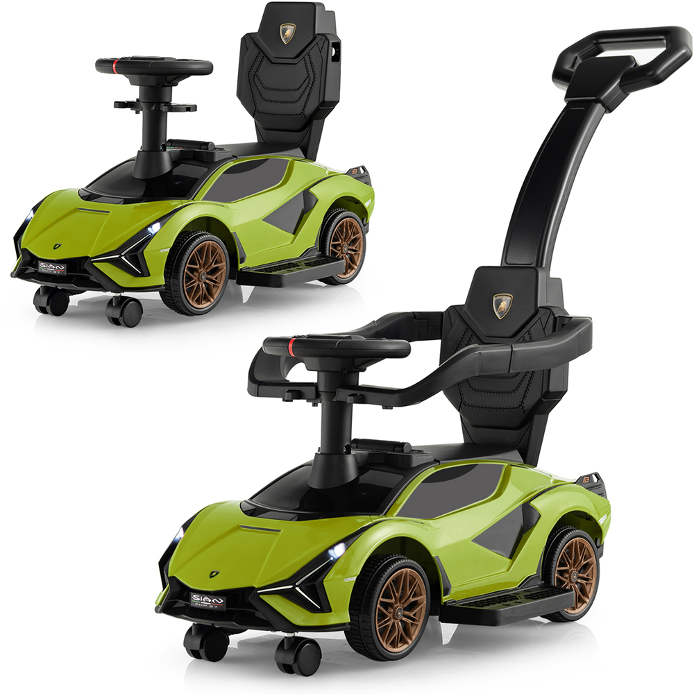 Costway Green 3 in 1 Ride On Push Car Image 3