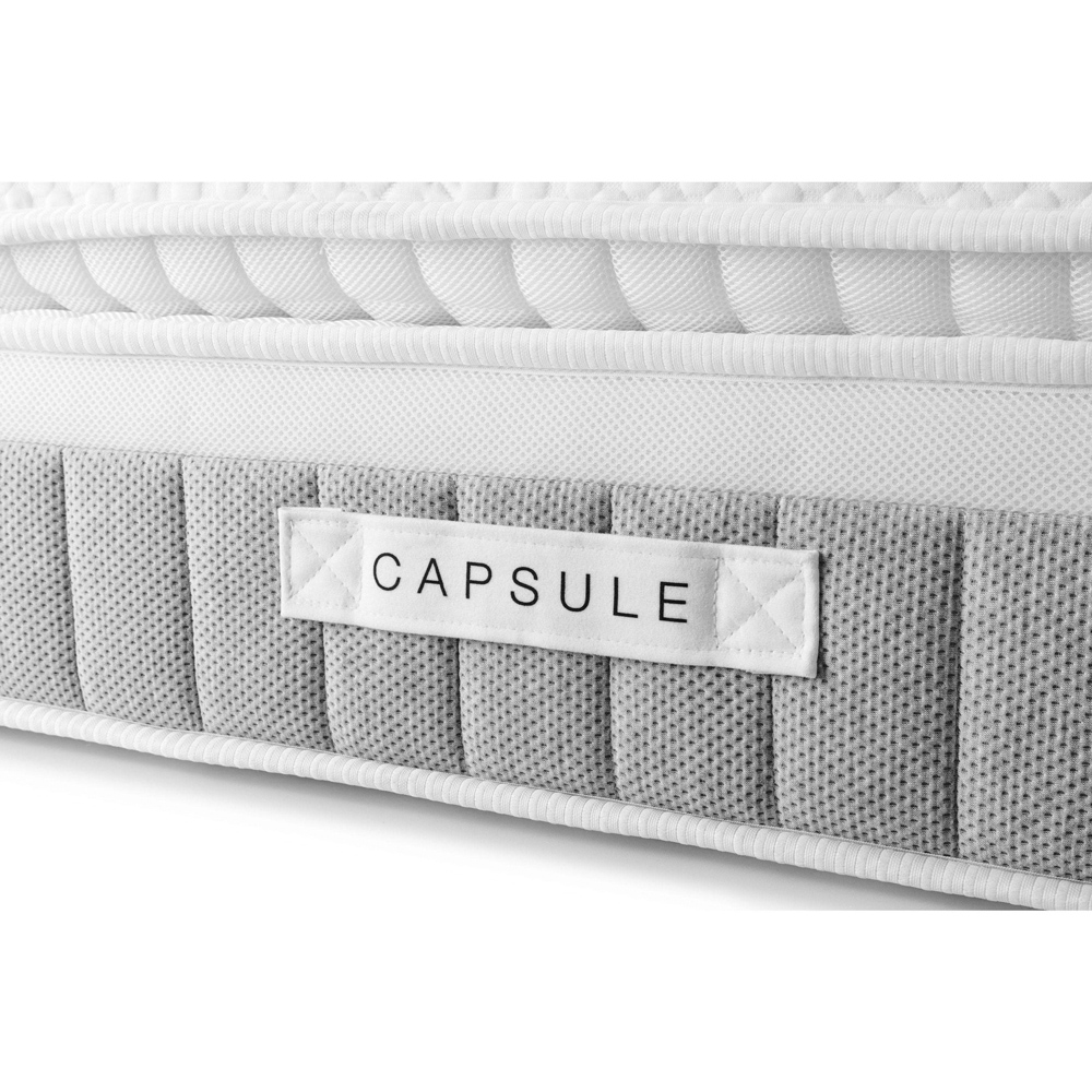 Julian Bowen Capsule Super King Size White 3000 Pocket Sprung Pillow Top Mattress Image 5