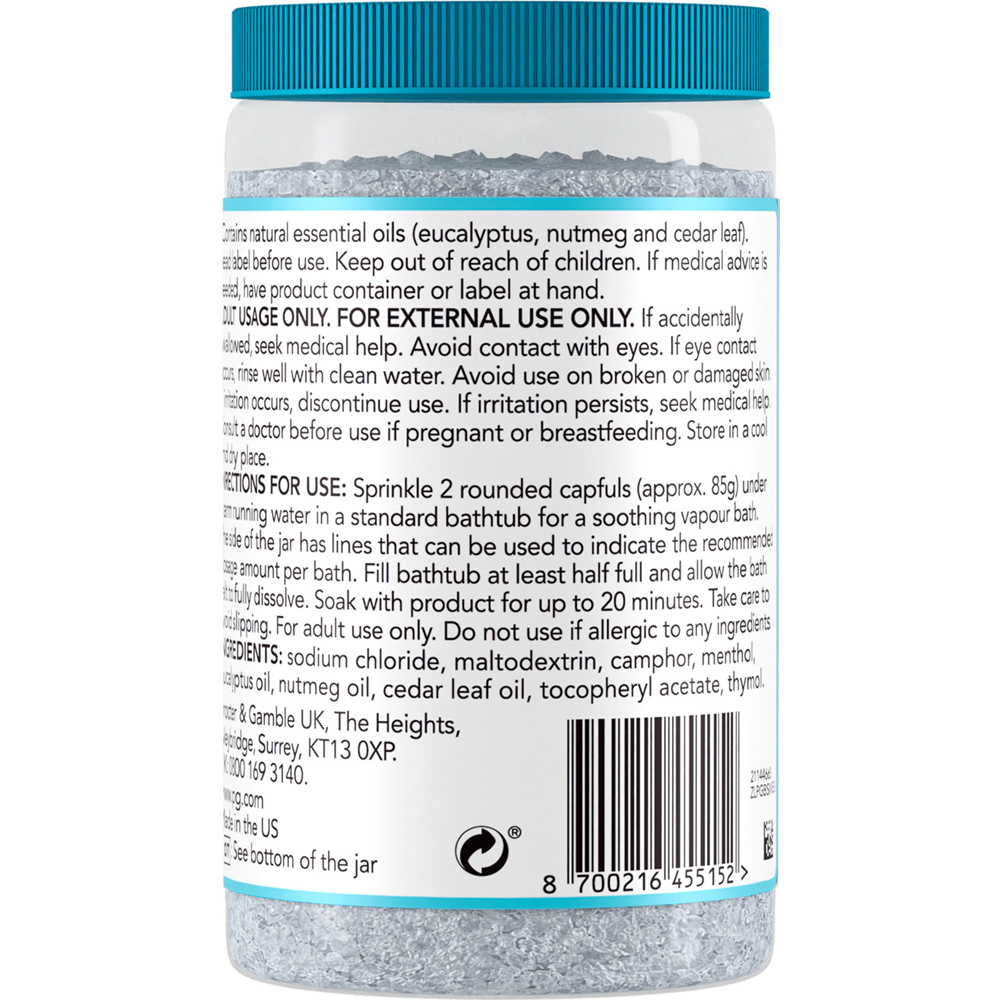 Vicks VapoBath Salts with Soothing Vapours Image 2