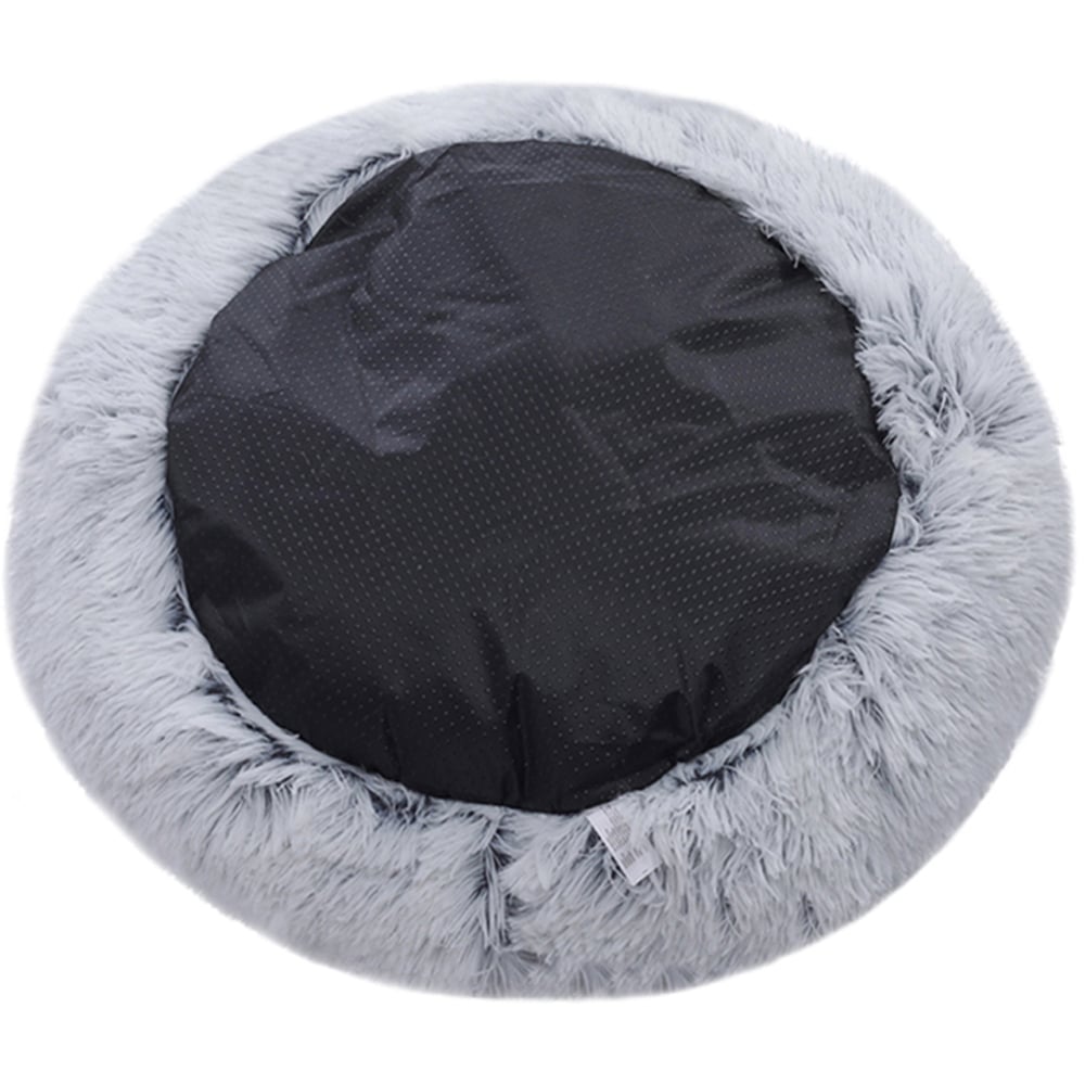 H&O Direct Grey Soft Plush Shell Pet Bed 40cm Image 3