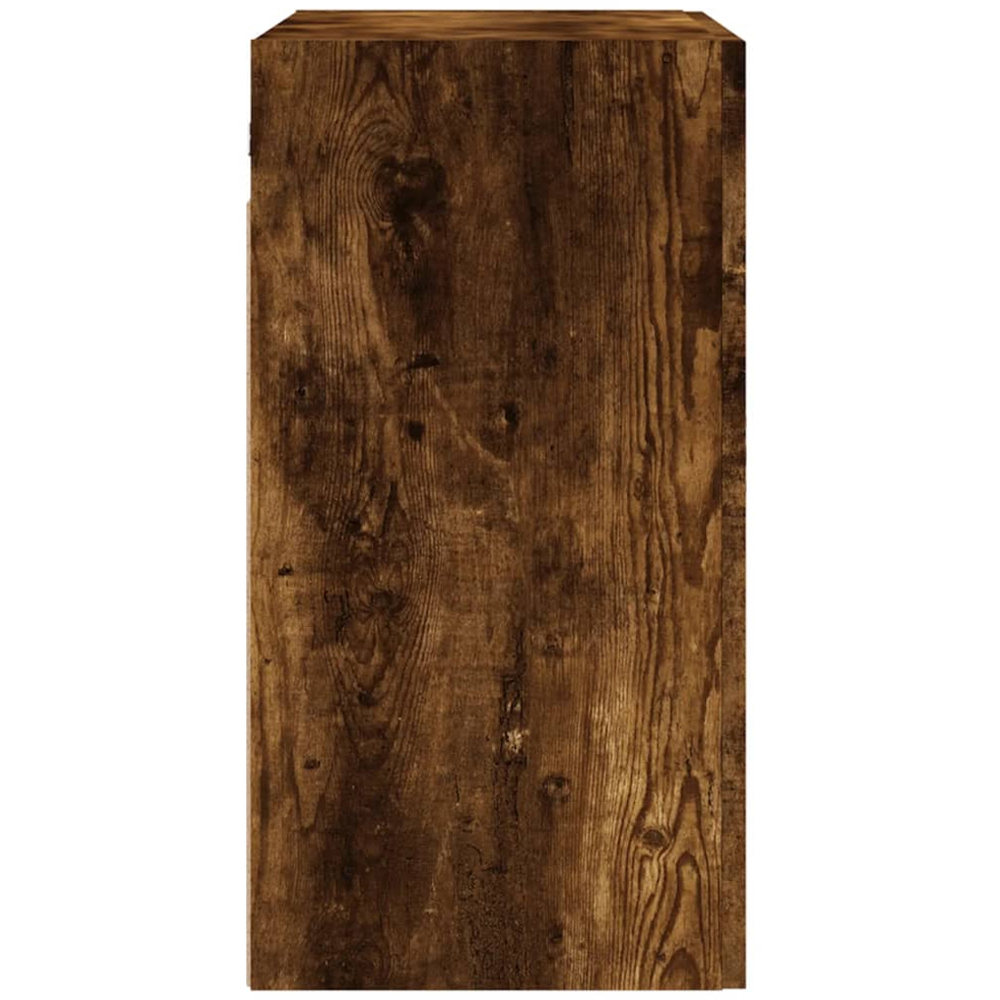 vidaXL 2 Door Smoked Oak Wall Cabinet Image 7