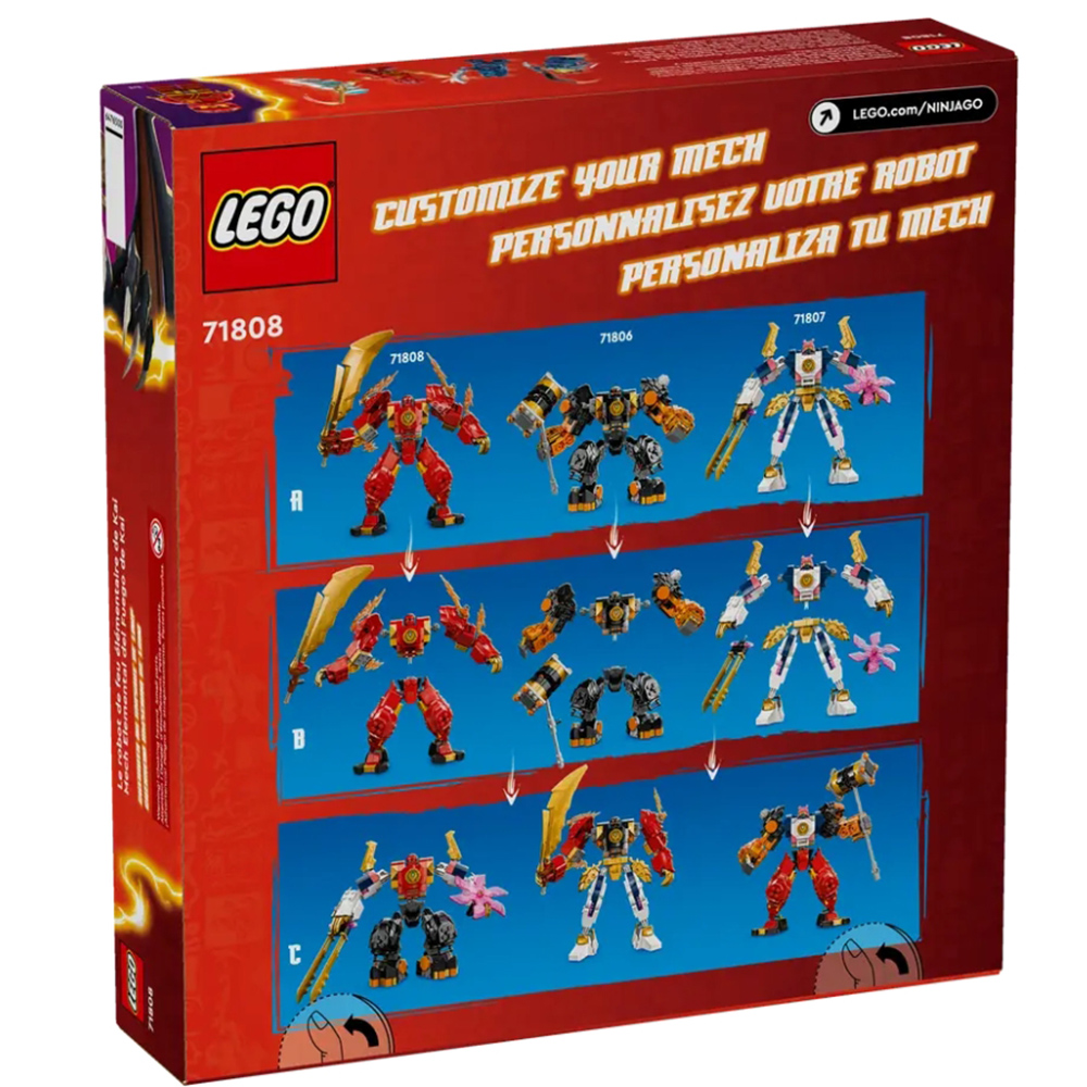 LEGO 71808 Ninjago Kai's Fire Mech 304 Pieces Image 4