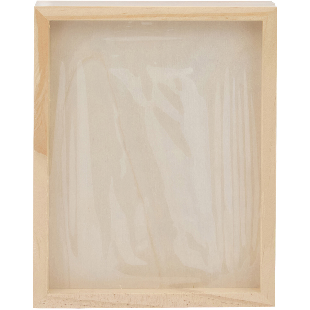 Pack of 3 Wooden Painting Boards Neutral 8 x 10 inch Image 2