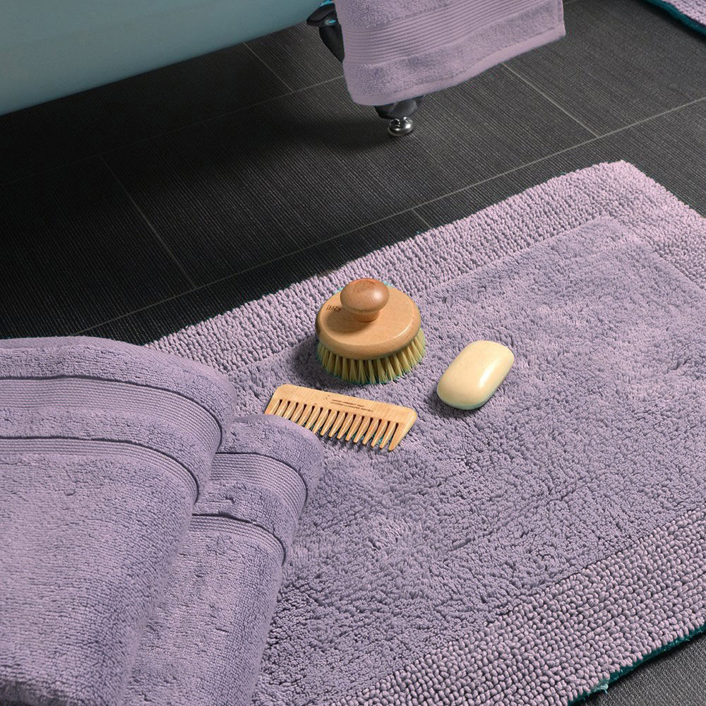 Allure Bath Fashions Luxury Zero Twist Egyptian Cotton Heather Hand Towel 2 Pack Image 2