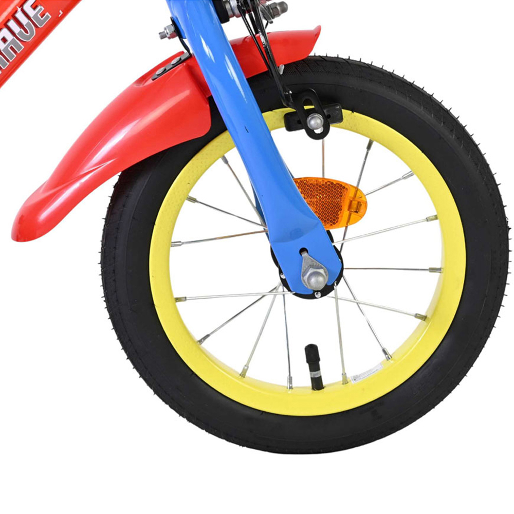 Volare Paw Patrol Core Kids 12 inch Multicolour Bike with Stabilisers Image 7