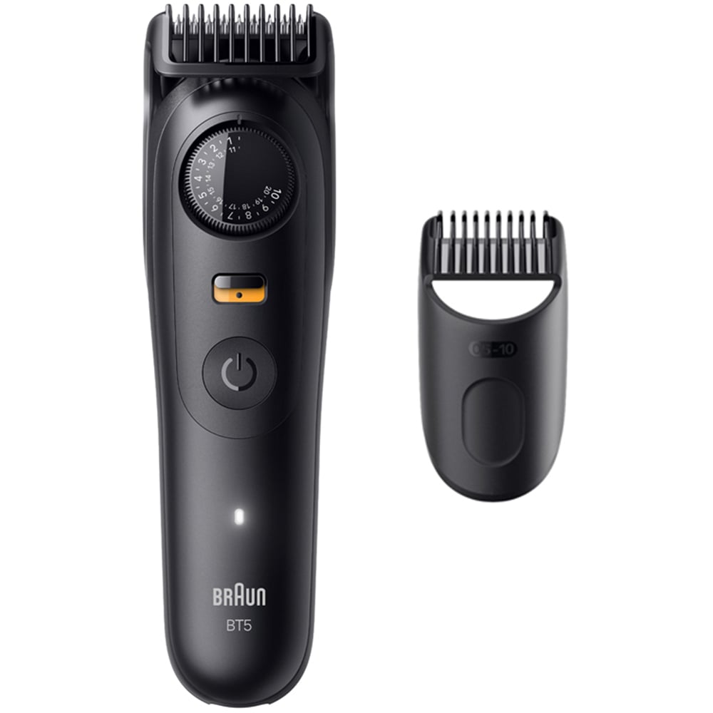 Braun Series 5 BT5500 Black Sharp Blade Beard Trimmer with 20 Lengths and 2 Styling Tools Image 2