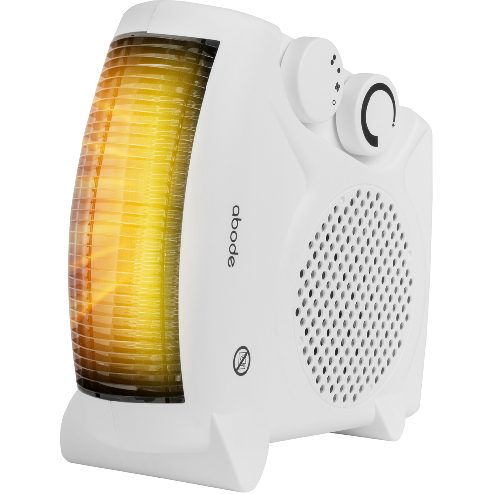 Abode AFH1001 White Horizontal and Vertical Fan Heater Image 2