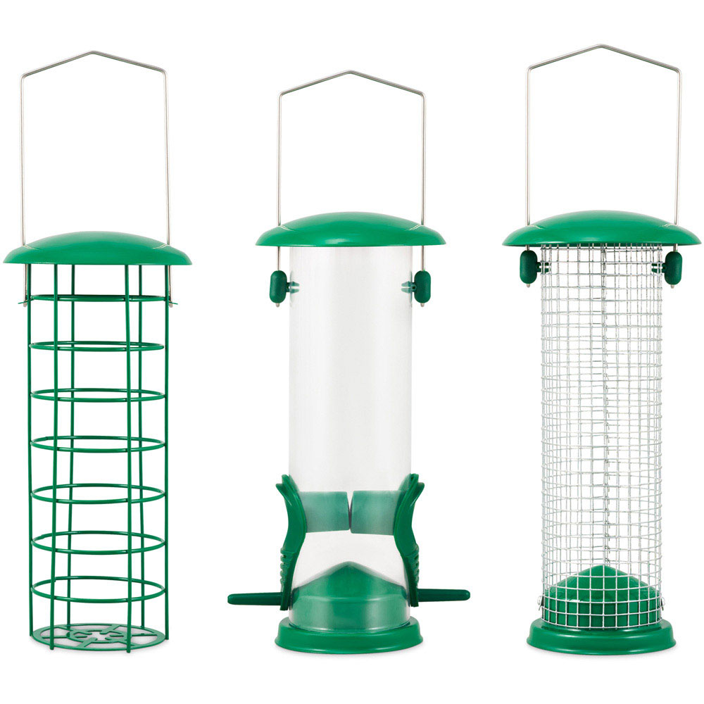 SA Products Metal Bird Feeder 3 Pack Image 3