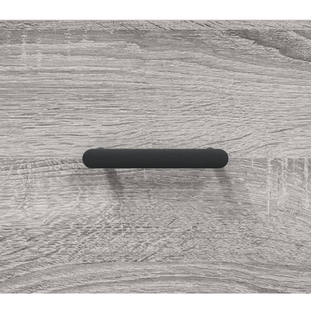 vidaXL 2 Door 2 Shelf Grey Sonoma TV Cabinet Image 6