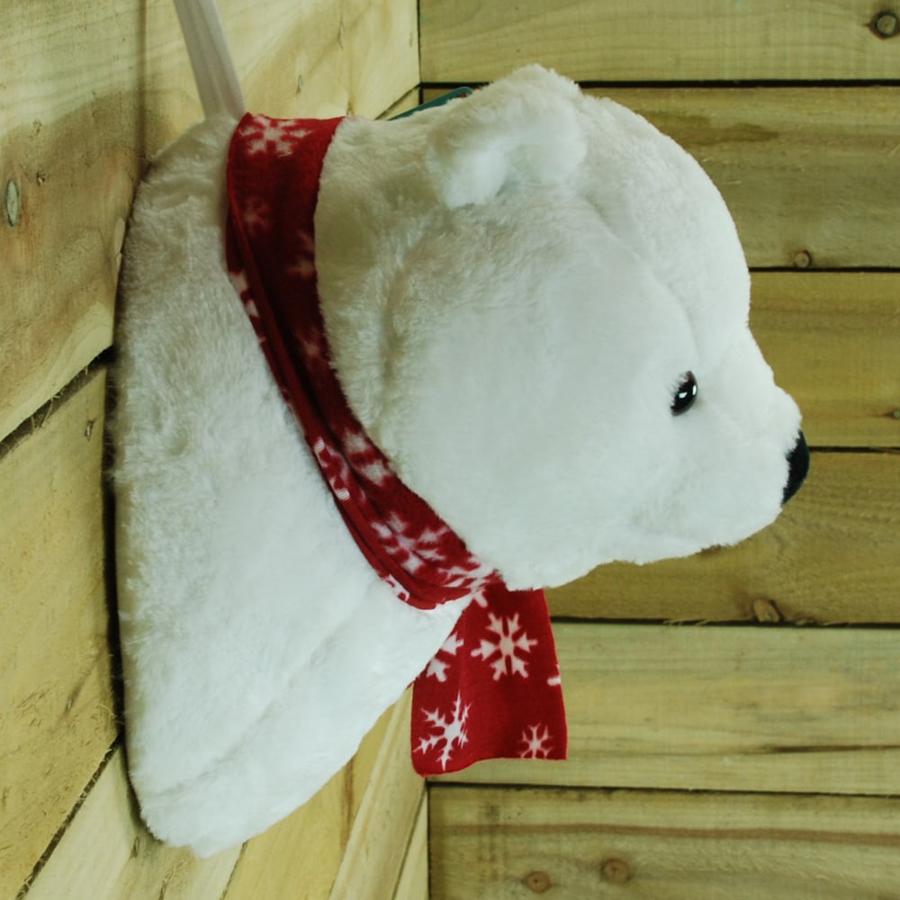 Samuel Alexander Plush Rockin Singing Polar Bear Christmas Wall Decoration Image 5