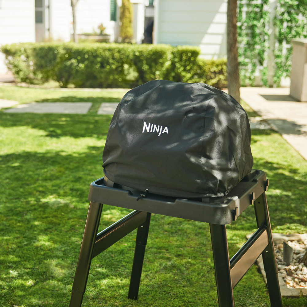 Ninja Black Woodfire XL Grill Cover Image 2