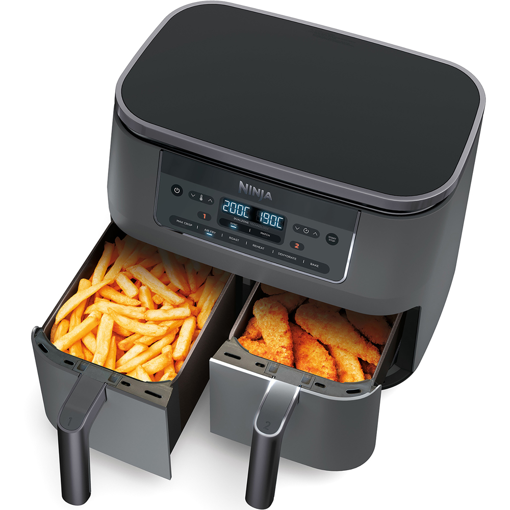 Ninja DZ300UK 6-in-1 Dual Zone Air Fryer 7.6L Image 4