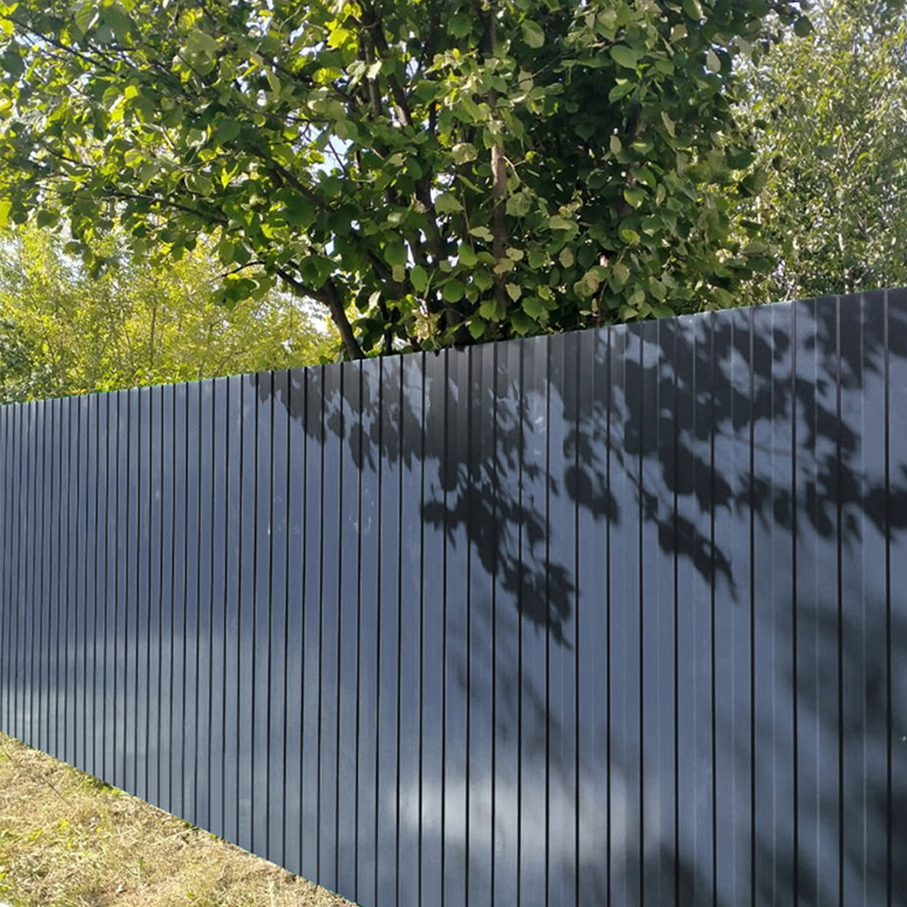 Living and Home 6 Piece Grey Zinc Steel Corrugated Pre Drilled Roof Panel 45 x 129cm Image 6
