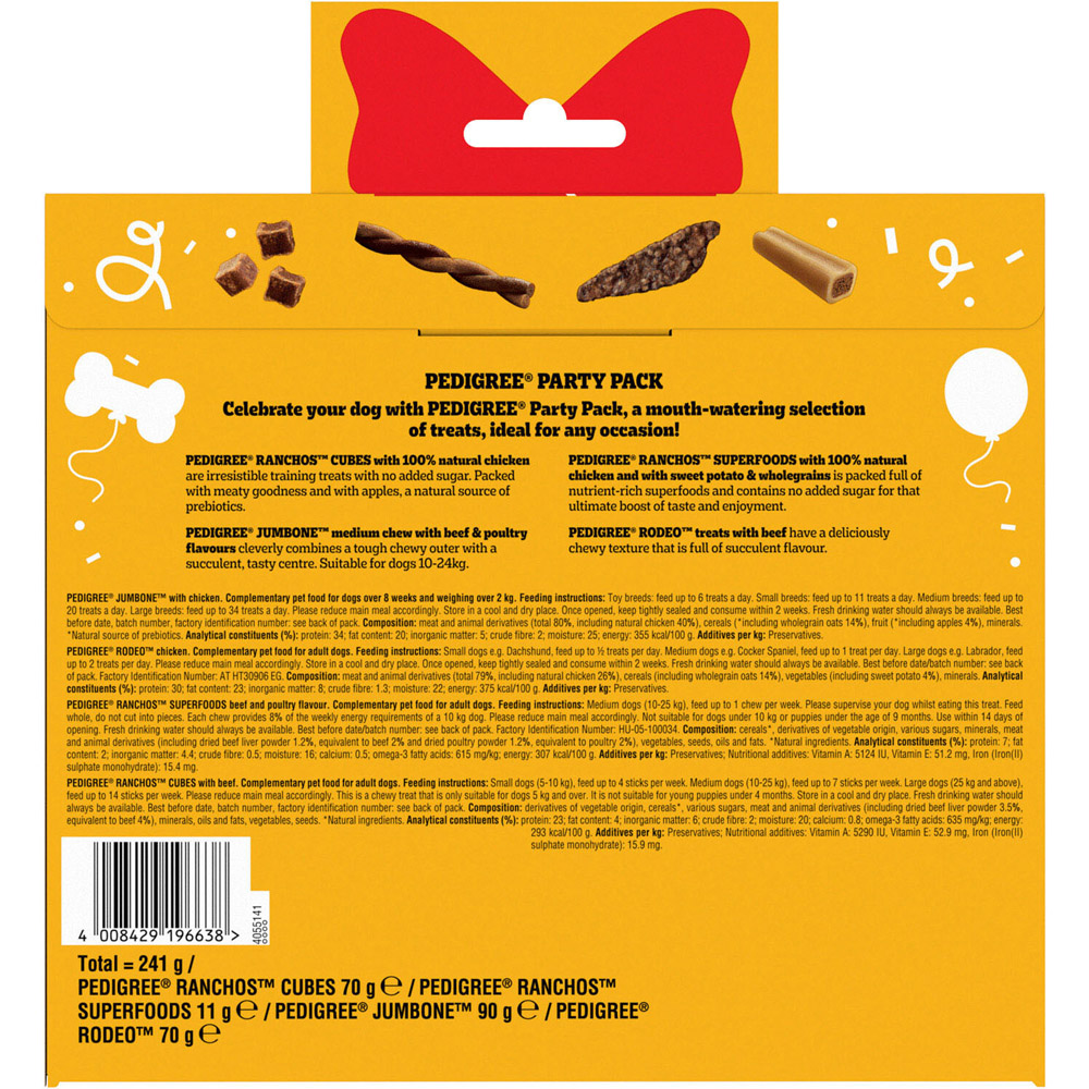 Pedigree Mixed Party Pack Selection Image 3