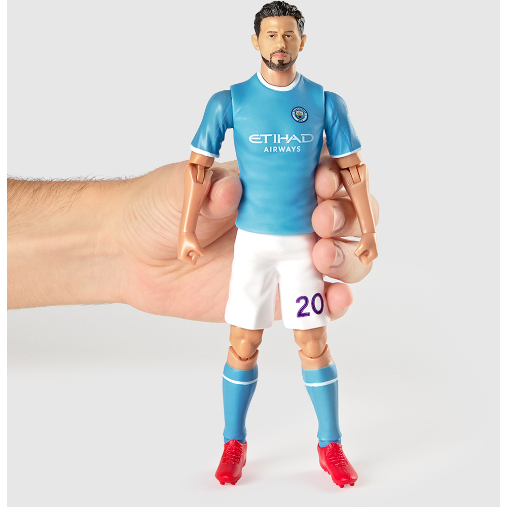 Banbo Bernardo Silva Manchester City Fully Articulated Football Figurine Image 4