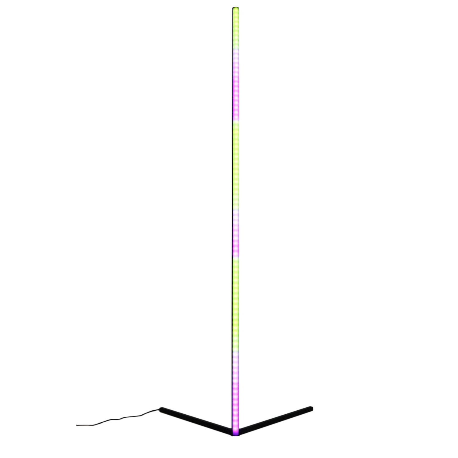 Colour Changing LED Floor Lamp with Remote Wilko