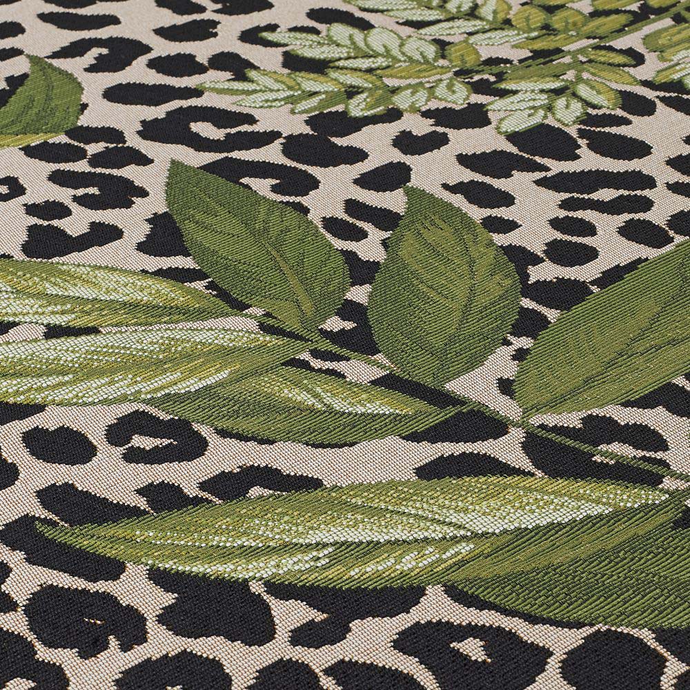 Homemaker Tropicana Black and Green Rug 120 x 170cm Image 5