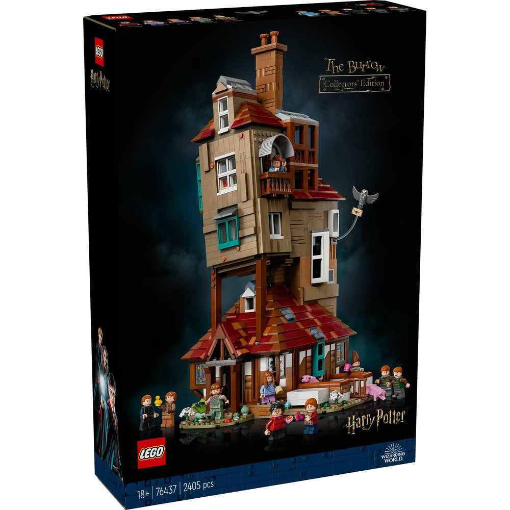 LEGO 76437 Collectors' Edition Harry Potter The Burrow Set Image 1