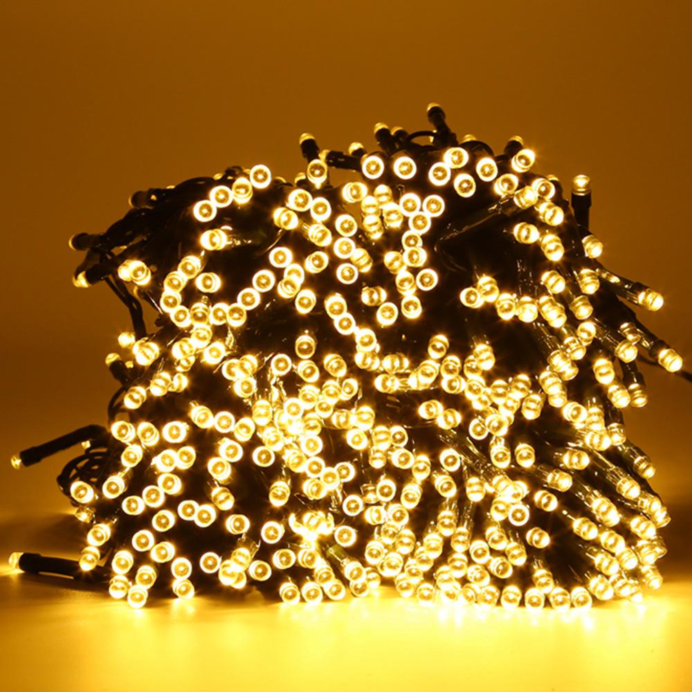 The Christmas Workshop 600 Warm White LED String Light Image 1