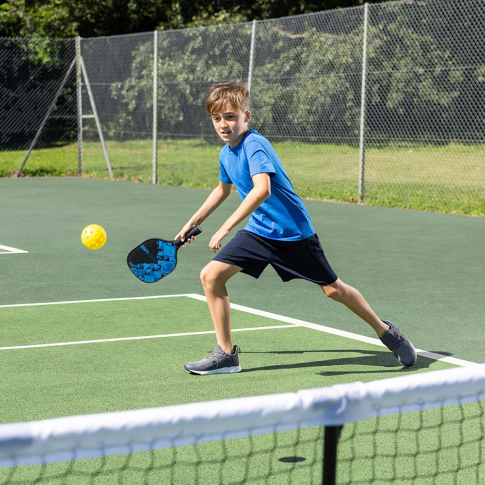 Toyrific Pickleball Bat, Ball and Net Set Family Game Image 8