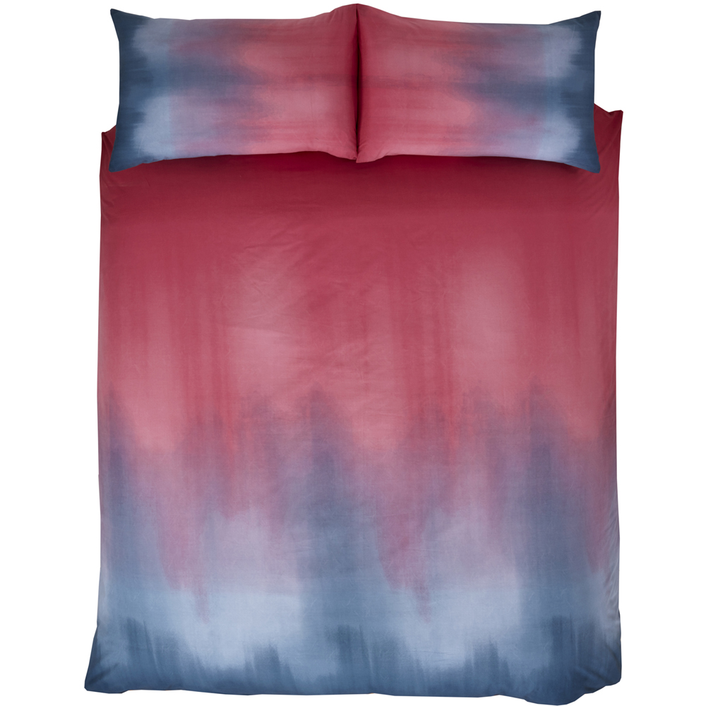 Rapport Home Ombre King Size Red Duvet Set Image 2