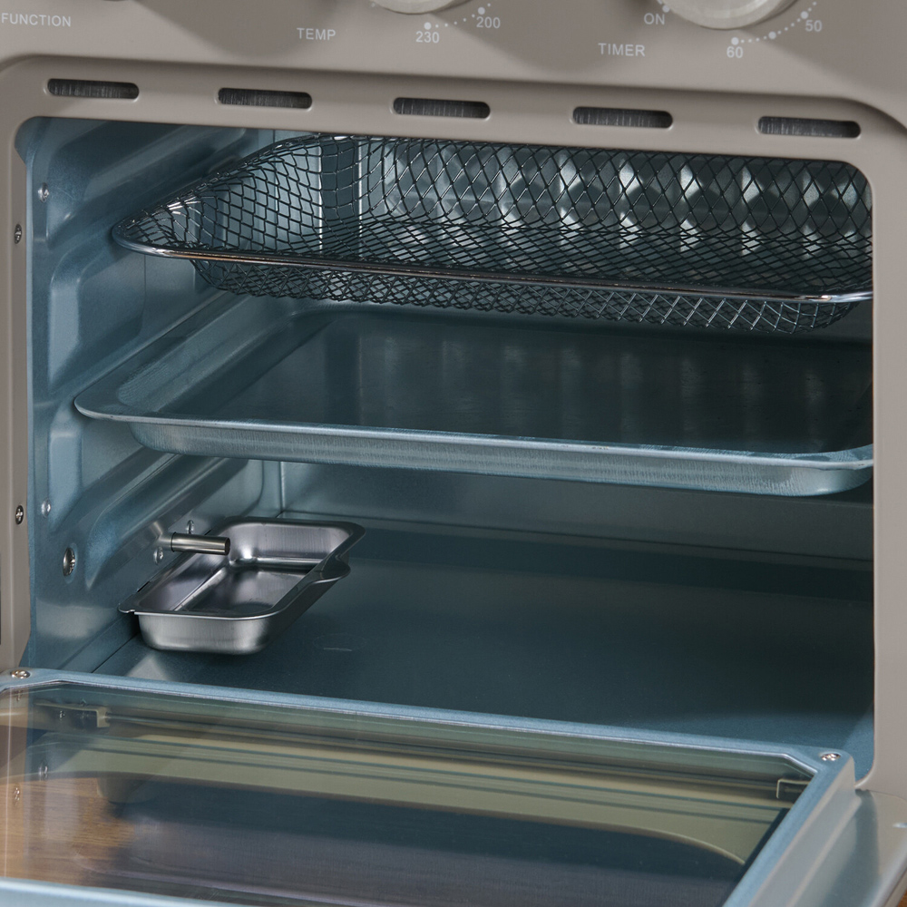 Steam Infusion Air Fryer Oven 16L Grey Image 4
