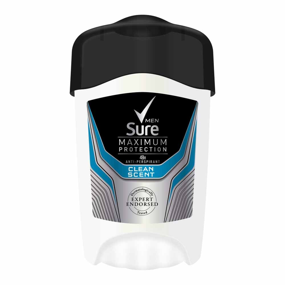 Sure for Men Maximum Protection Anti Perspirant Deodorant Case of 6 x 45ml Image 2