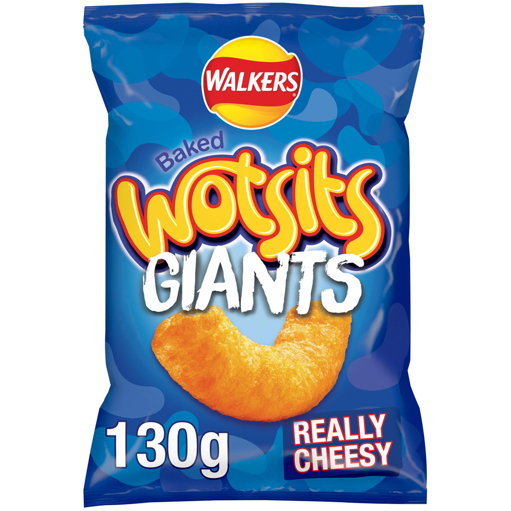 Walkers Wotsits Giants Really Cheesy 130g Image