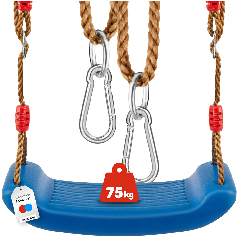 tectake Blue Slip Resistant Swing Image 1