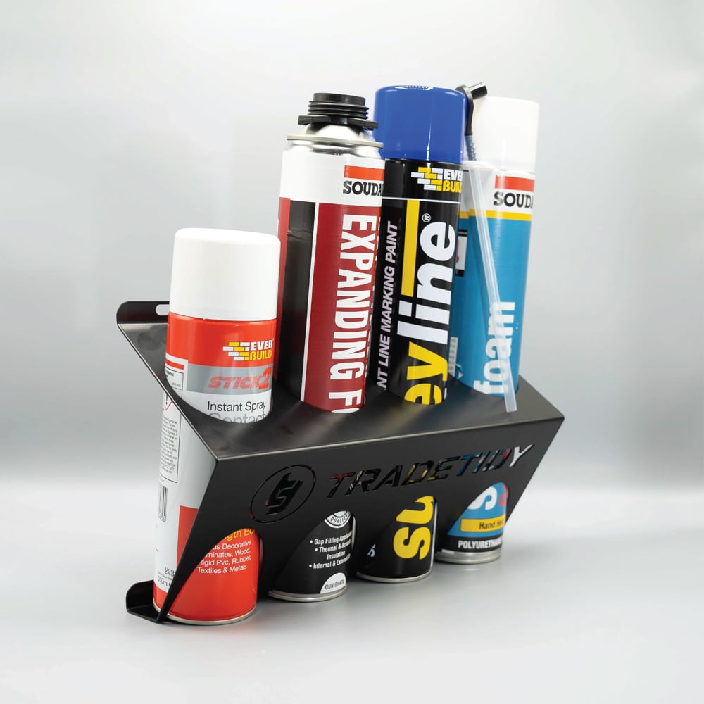 TradeTidy 7 Piece Black Steel Shed Storage Set Image 4