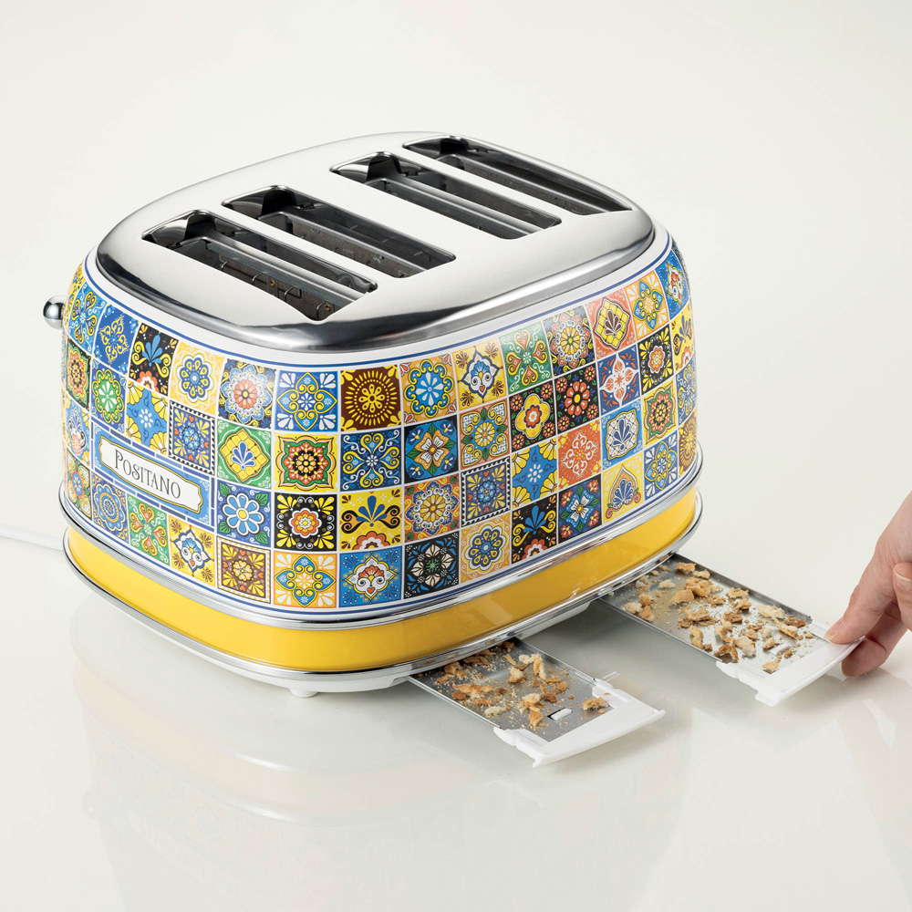Ariete 00C01560PARAS Positano 4 Slice Toaster Image 2