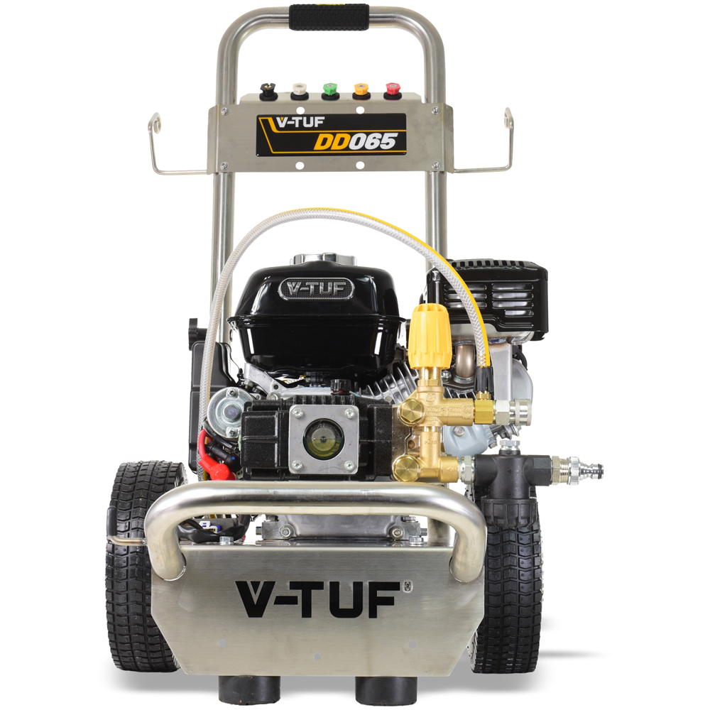 V-TUF DD065SSE 6.5HP Honda Driven Industrial Petrol Pressure Washer 160Bar Image 2