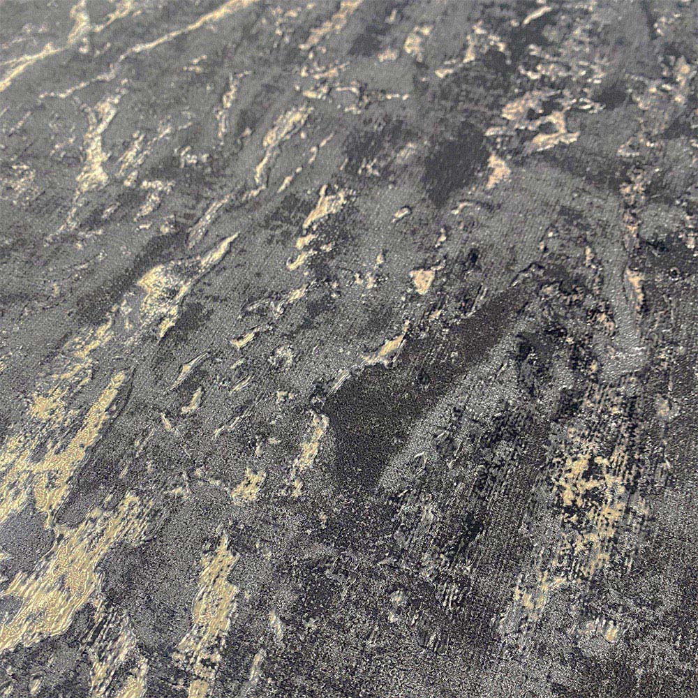Muriva Piero Texture Black Wallpaper Image 3