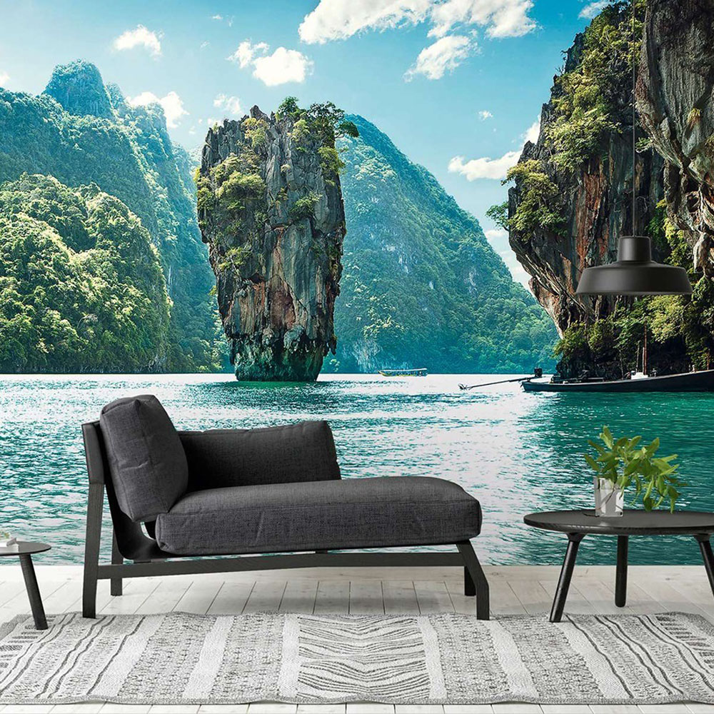 A.S Creation Thailand Island Digital Mural Image 1