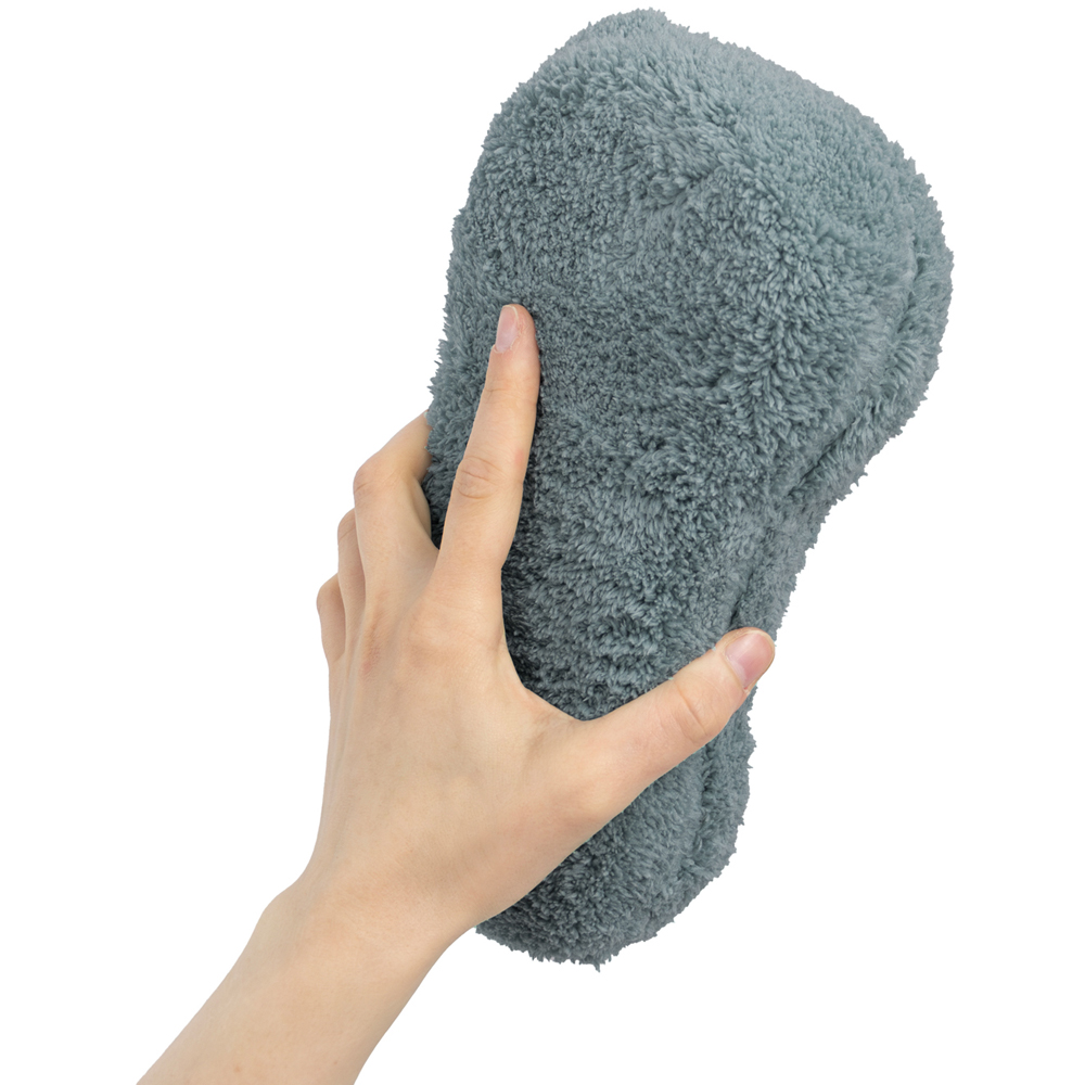 JVL Cleaning Grey Microfibre Sponge Image 4