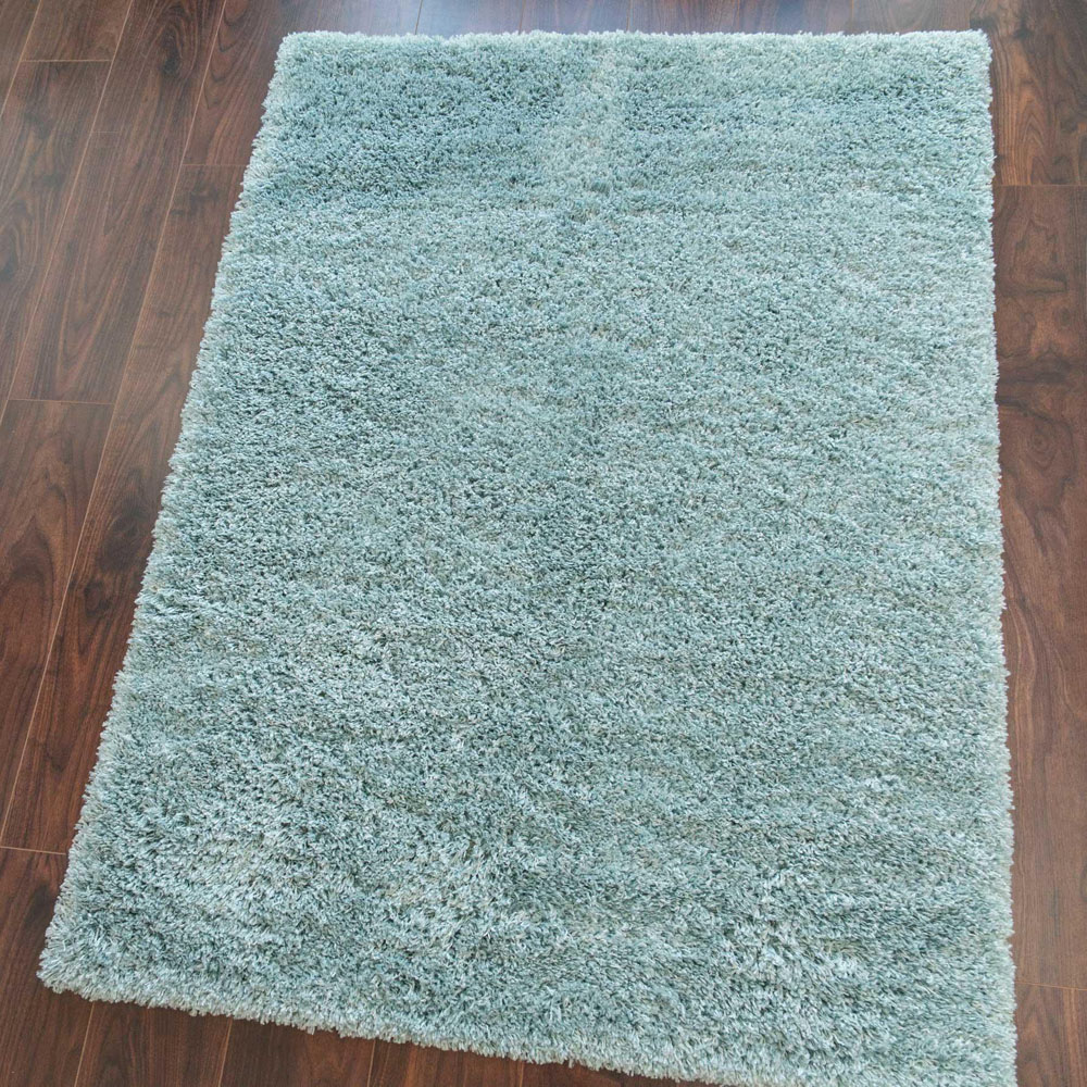 Kukoon Nore Blue Shaggy Rug 240 x 330cm Image 1