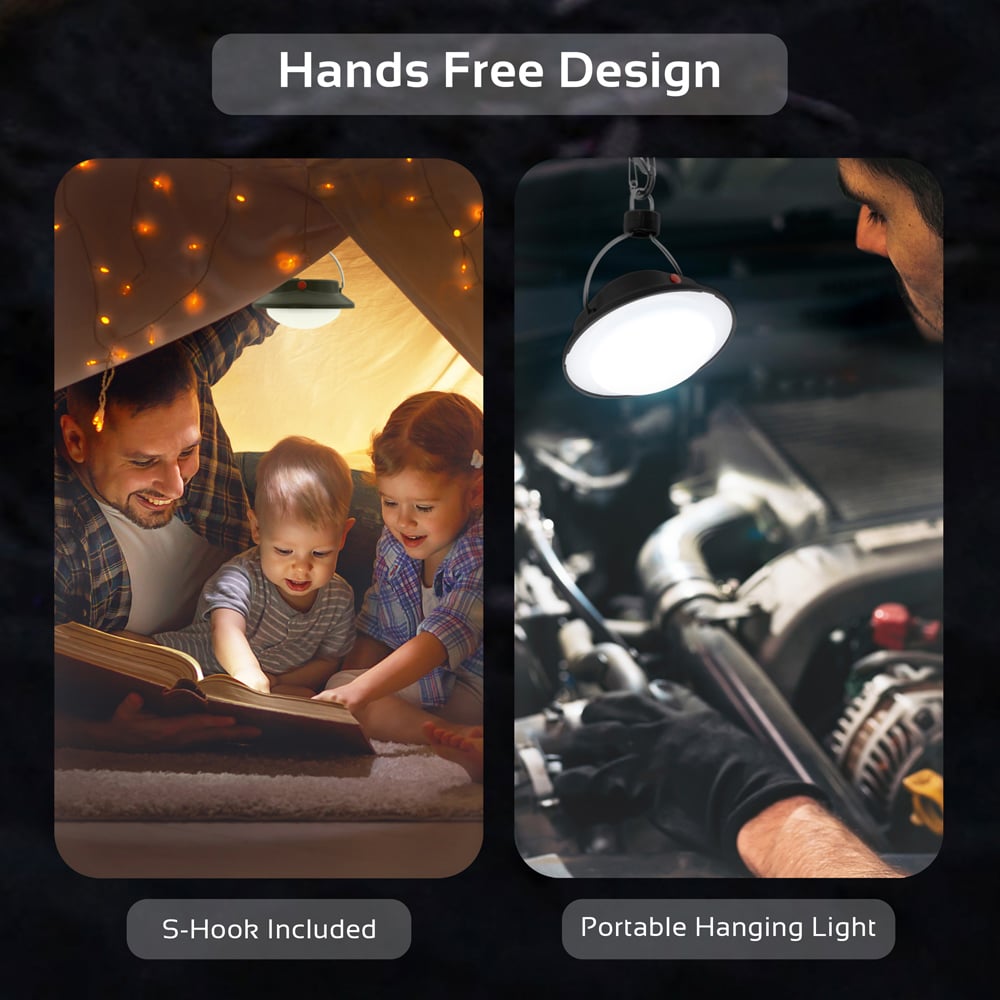 Milestone Camping 60LED Ultra Bright Portable LED Tent Light Image 6