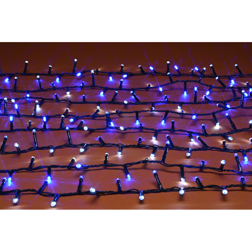 Festive 3000 Blue and White LED Arctic Firefly String Light 74.97m Image 2