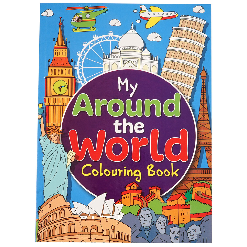 My Around The World Children's Colouring Book Image 1