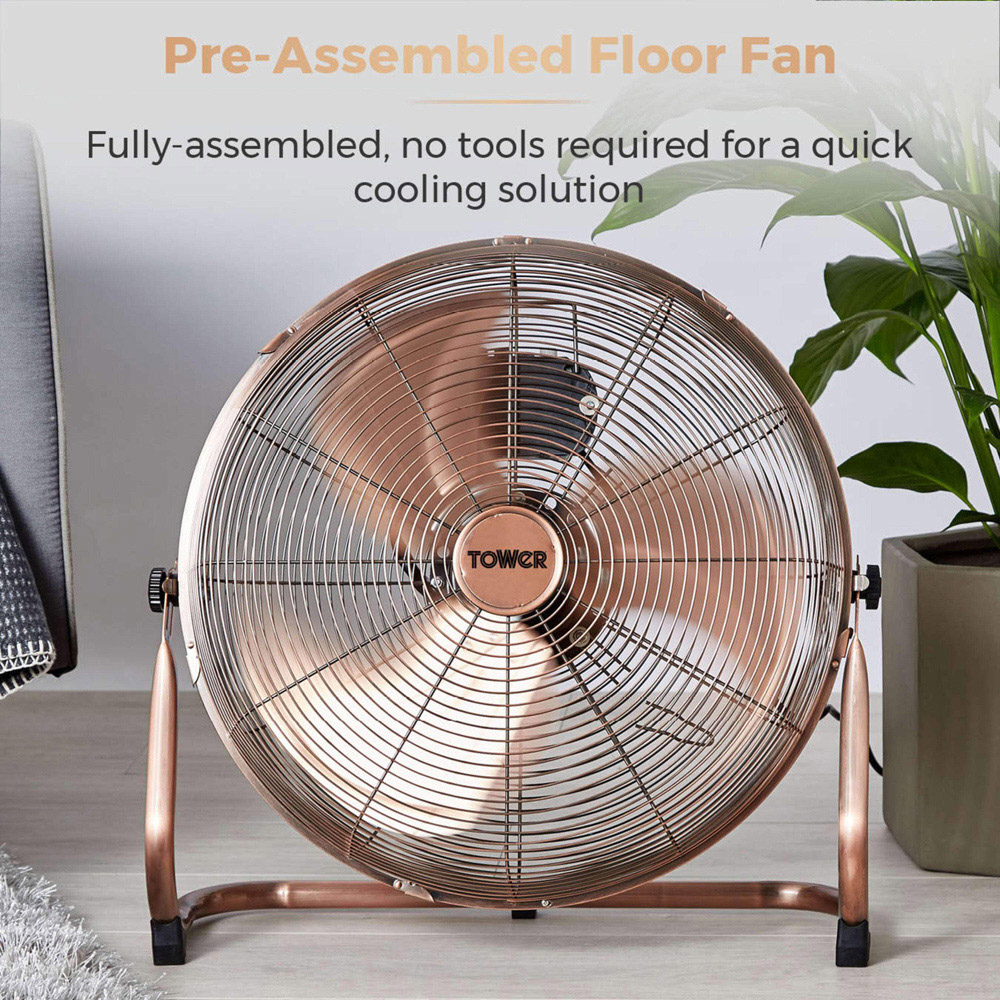 Tower 18 inch Copper Velocity Fan Image 6