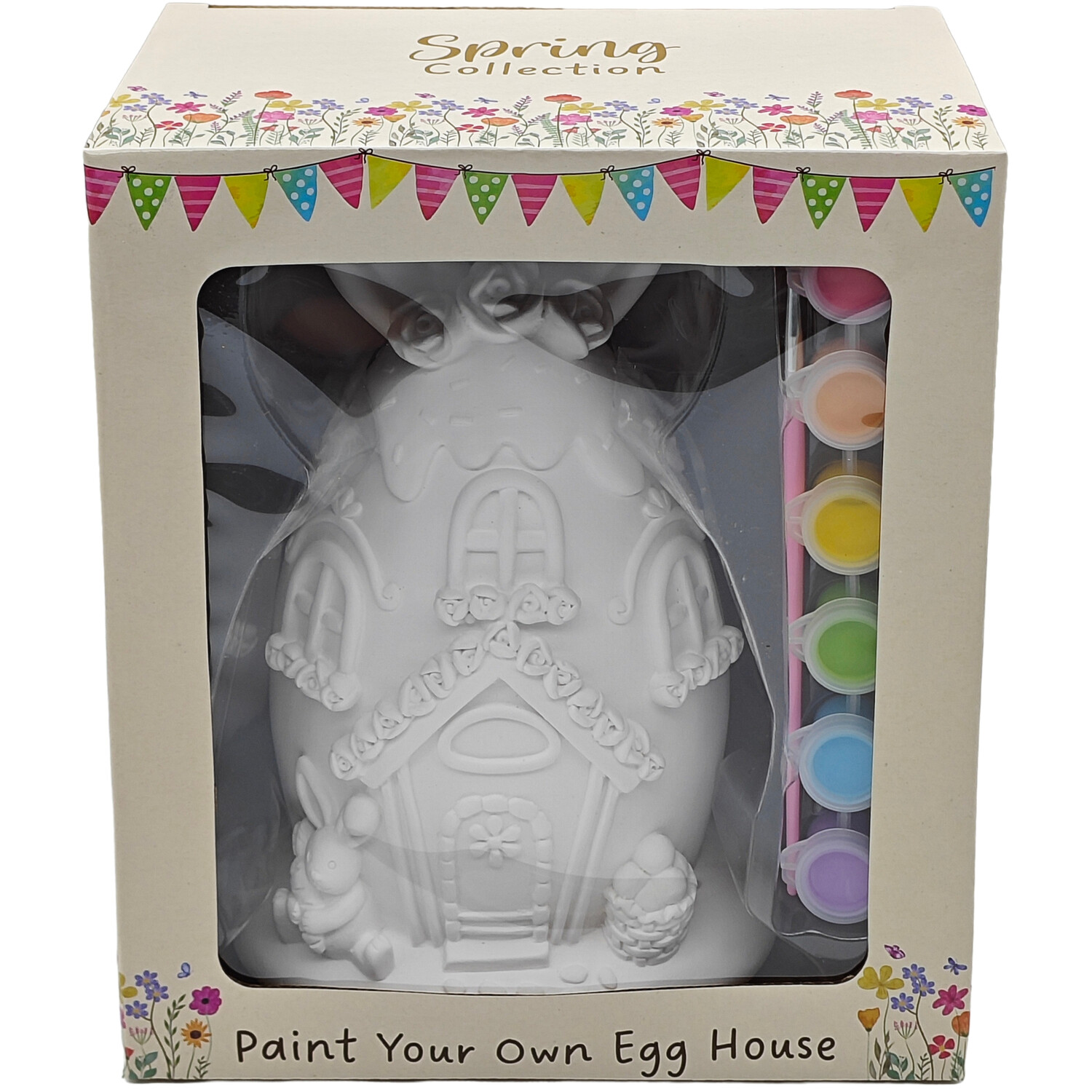 Paint Your Own Egg House Kit White Image 2