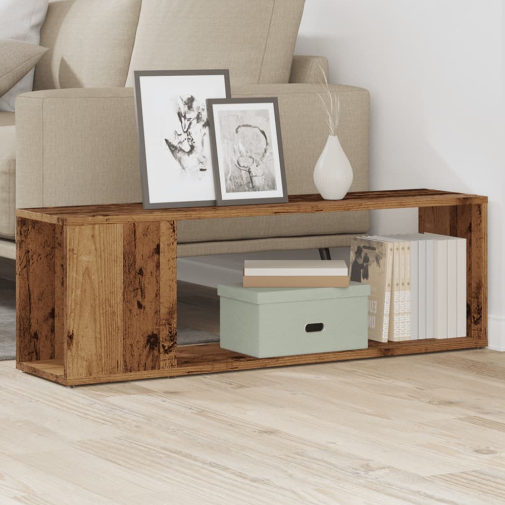 vidaXL Old Wood Wide TV Cabinet Image 1