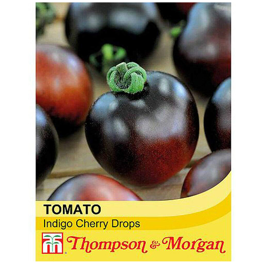 Thompson & Morgan Tomato Indigo Cherry Drops Seeds Image 1