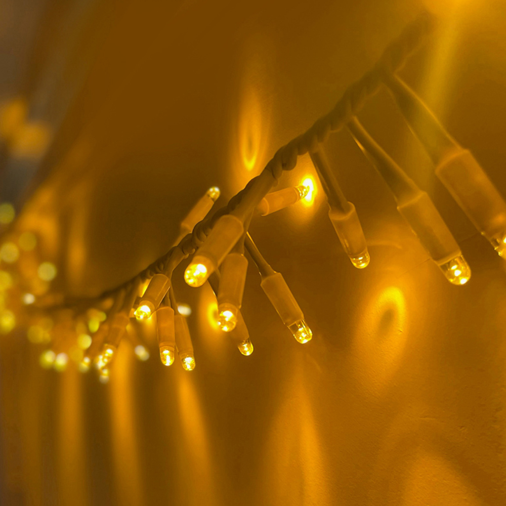 Eagle Connect 500 Gold LED White Cluster Light 10m Image 1