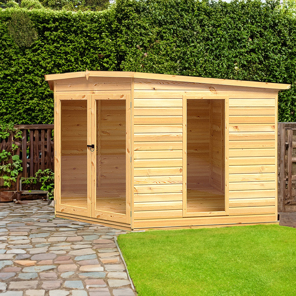 Shire Barclay 10 x 10ft Double Door Traditional Summerhouse Image 5