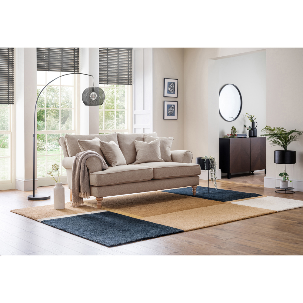 Eastwood Faro 2 Seater Small Beige Sofa Image 3