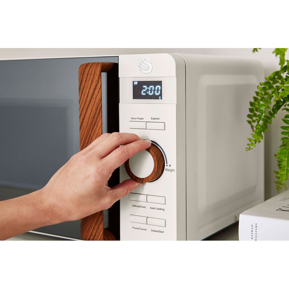 Swan Nordic EEJB146 White 2 Slice Toaster 1.7L Kettle and 20L Microwave Bundle Image 6
