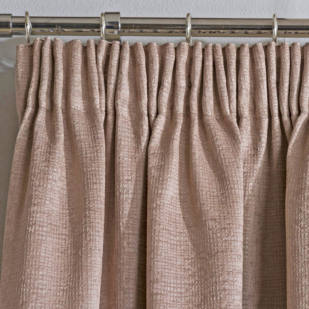 Enhanced Living Matrix Latte Thermal Pencil Pleat Readymade Curtains 229 x 274cm Image 3