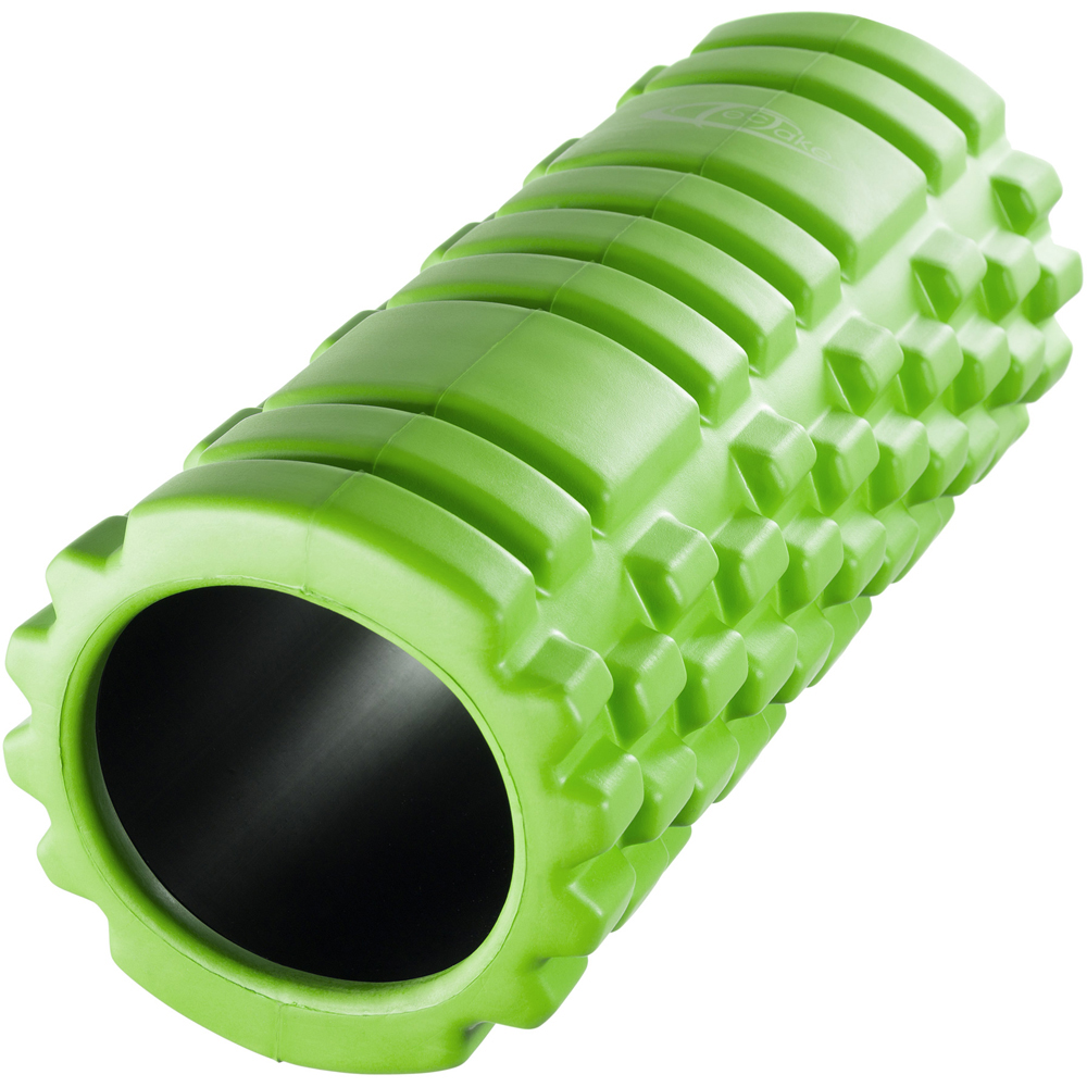 tectake Green Foam Yoga Massage Roller Image 1