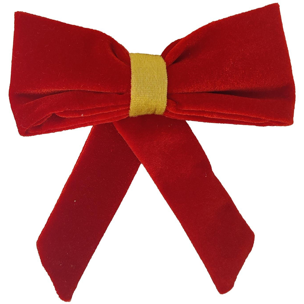 Festive Pet Bowtie - Red Image
